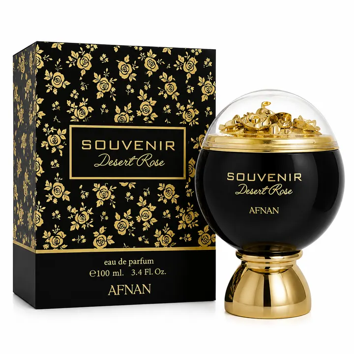 AFNAN SOUVENIR DESERT ROSE 3.4OZ EDP