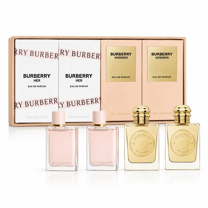 BURBERRY MINI 4PC HER.GODDESS 0.16 OZ EDP