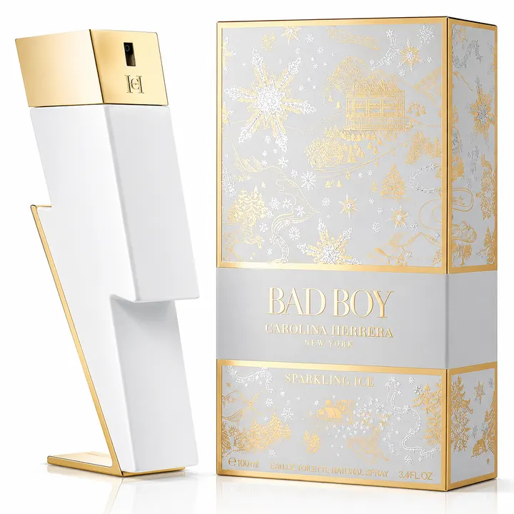CAROLINA HERRERA BAD BOY SPARKLING ICE 3.4OZ EDT