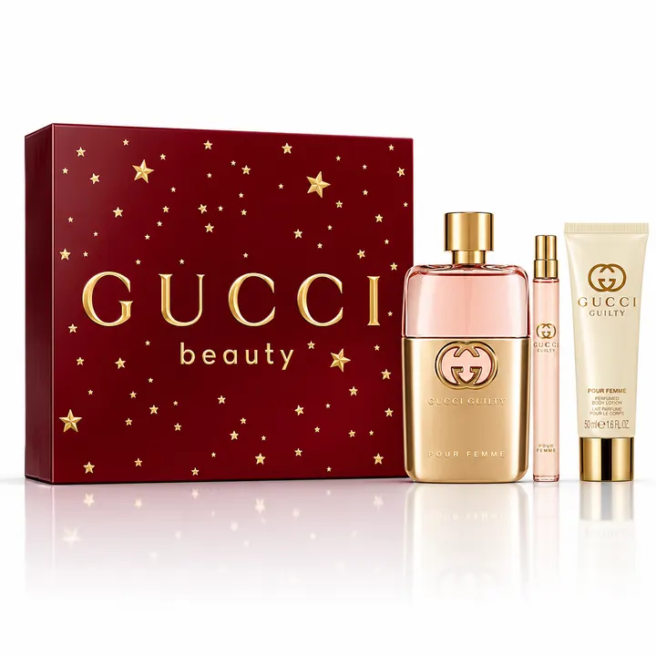 GUCCI GUILTY FEMME SET 3PC 3.0 OZ EDP