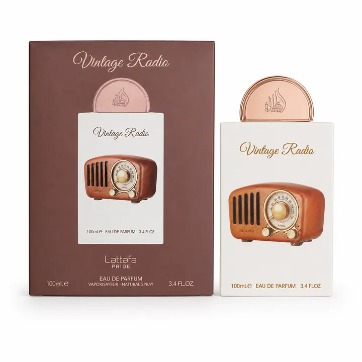 LATTAFA PRIDE VINTAGE RADIO 3.4OZ EDP