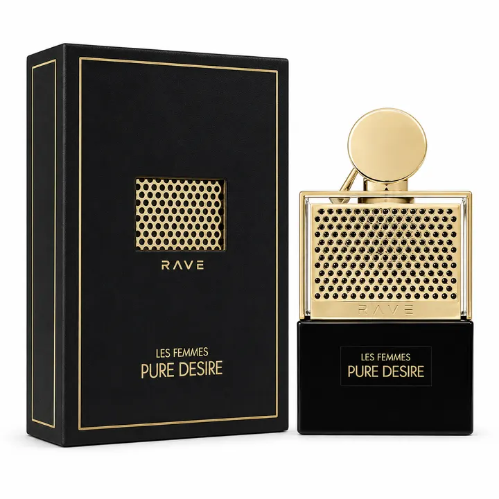 LATTAFA RAVE NOW PURE DESIRE GOLD 3.4OZ EDP