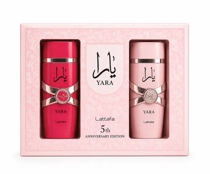LATTAFA YARA+CANDY 2PC 3.4 OZ EDP