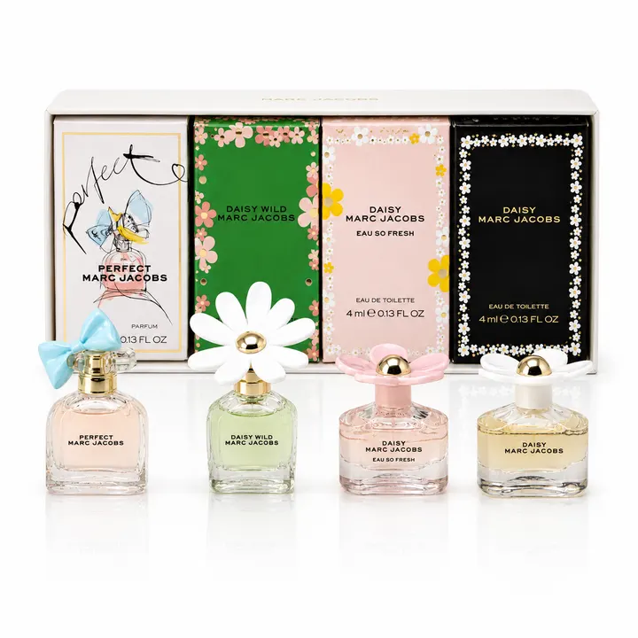 MARC JACOBS MINIS 4PC 0.15 OZ EDP/EDT