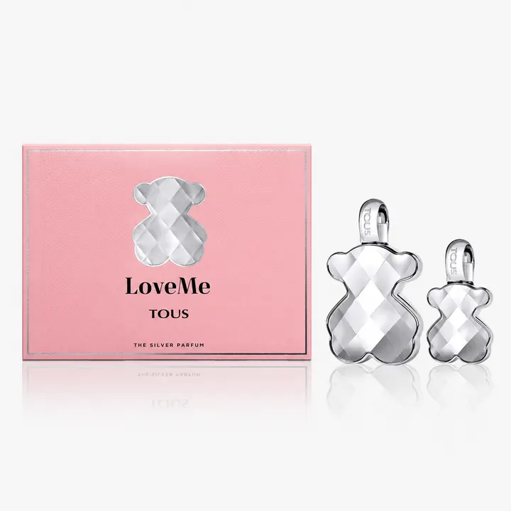 TOUS LOVE ME SILVER SET 2PC