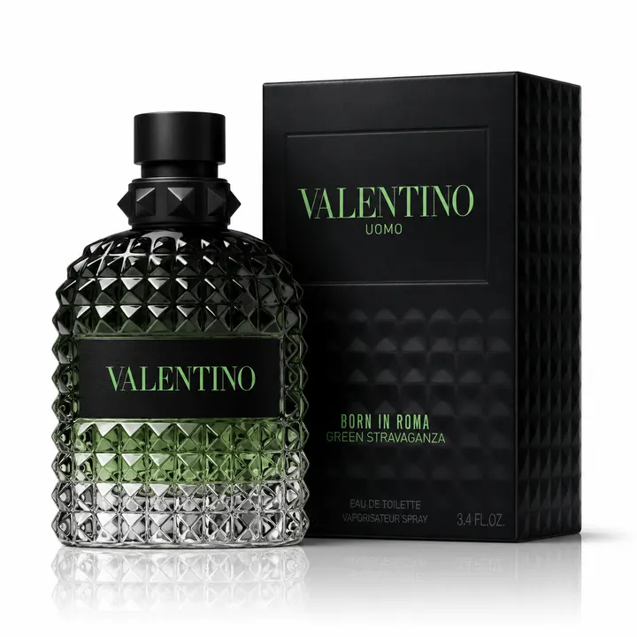 VALENTINO BORN IN ROMA GREEN STRAVAGANZA 3.4 OZ EDT