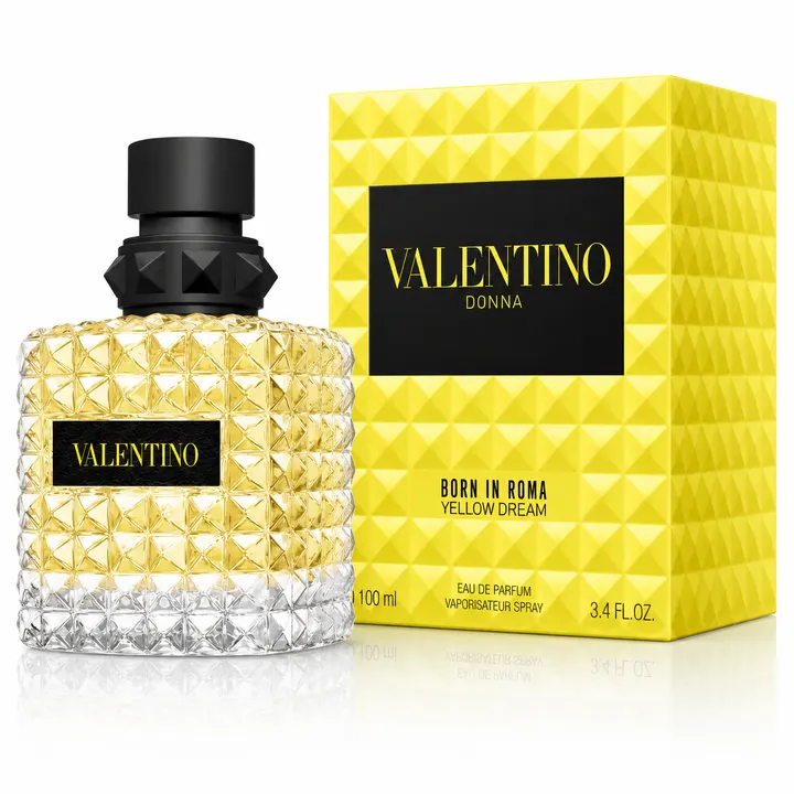 VALENTINO BORN IN ROMA YELLOW W 3.4 OZ EDP
