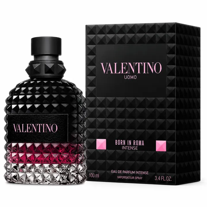 VALENTINO UOMO BORN IN ROMA INTENSE 3.4 OZ EDT